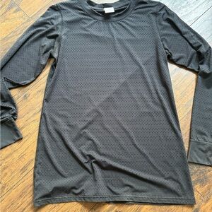 Elegant Black Long Sleeve Women's Top